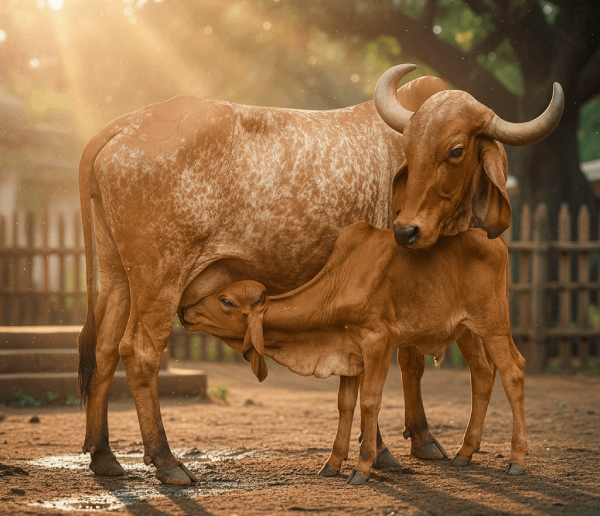 Milk Offerd to Calf first